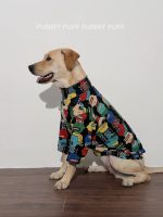 Pattern Design Soft Cotton Sweater Shirt Dog Clothes for Medium. Large Dogs - Image 6